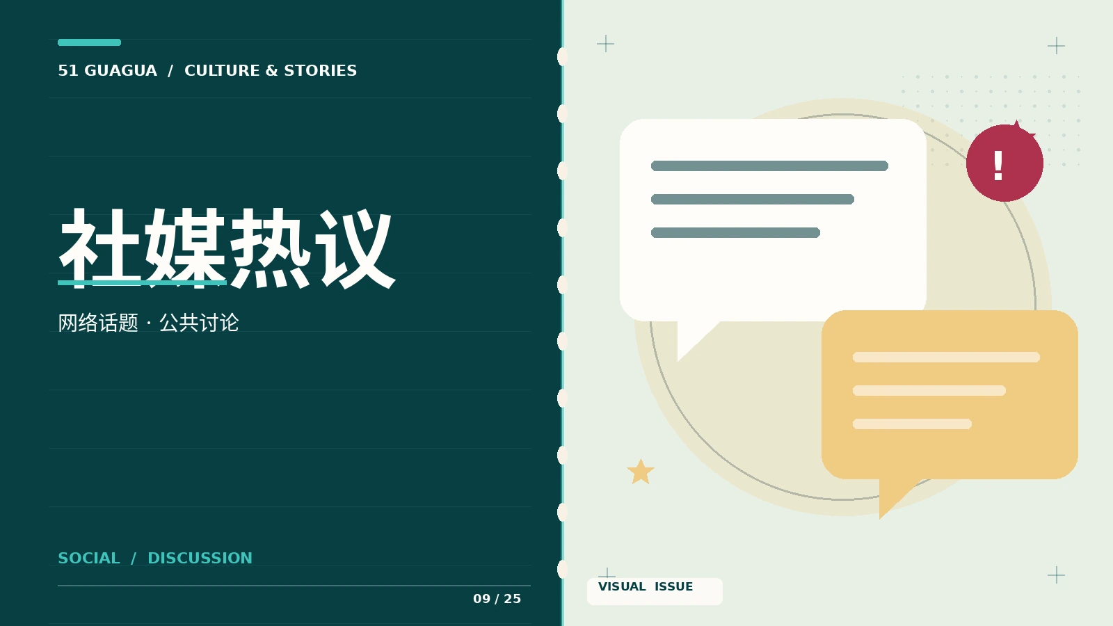 社媒热议 · 观点如何传播